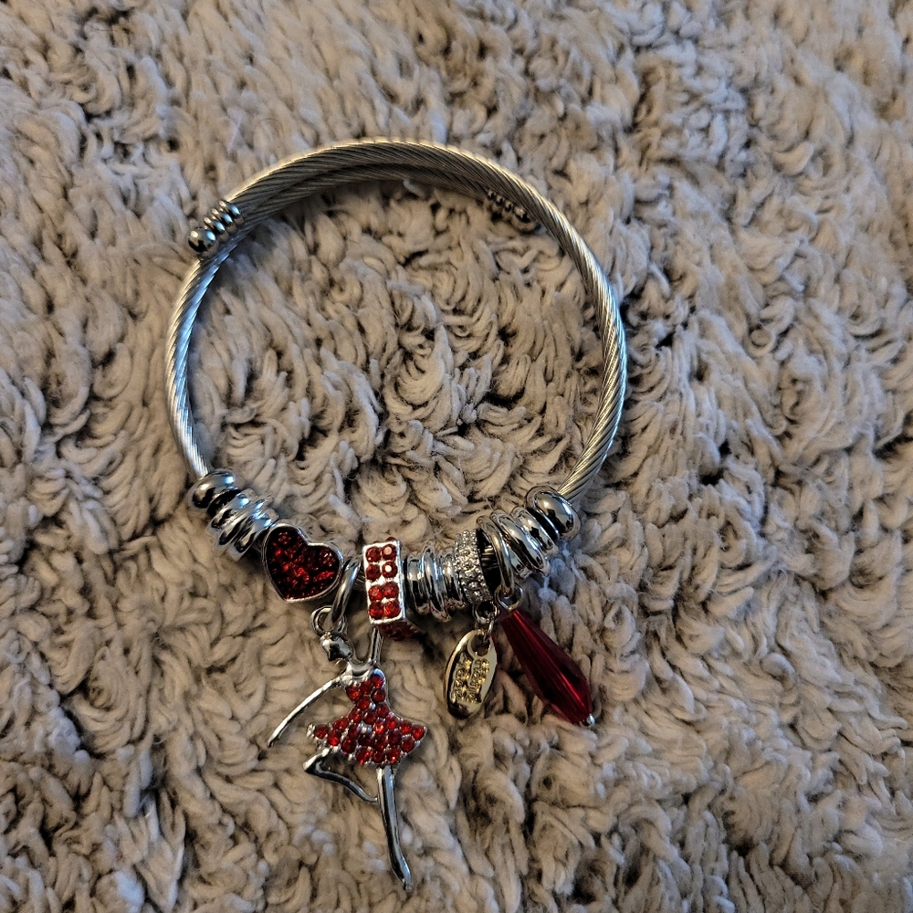 Ballerina Charm Bracelet